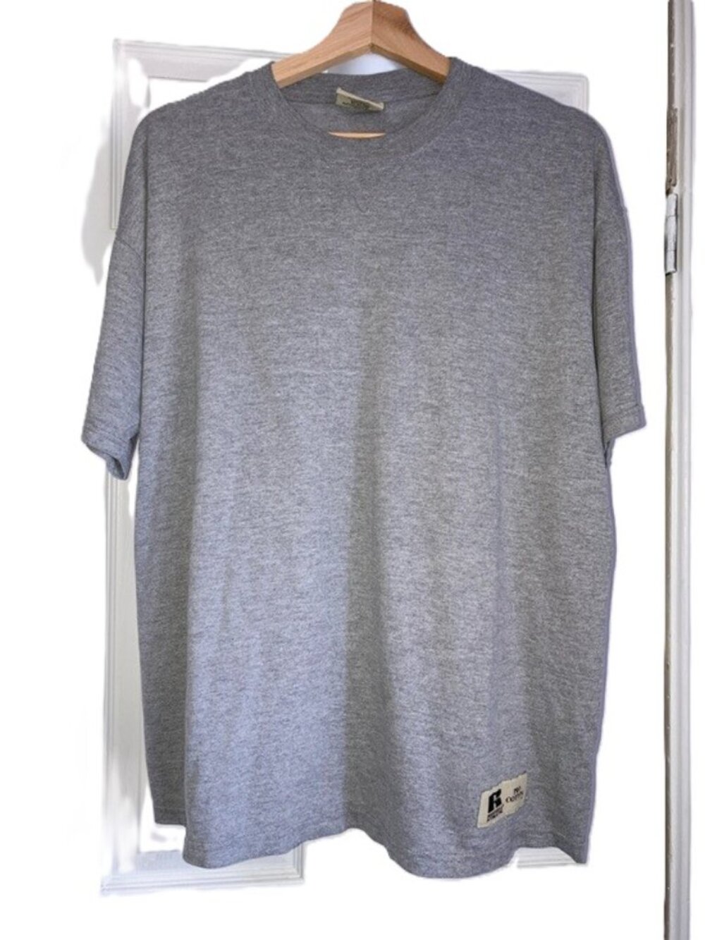RUSSELL Athletic Grey Short Sleeve T-shirt Men’s size Large